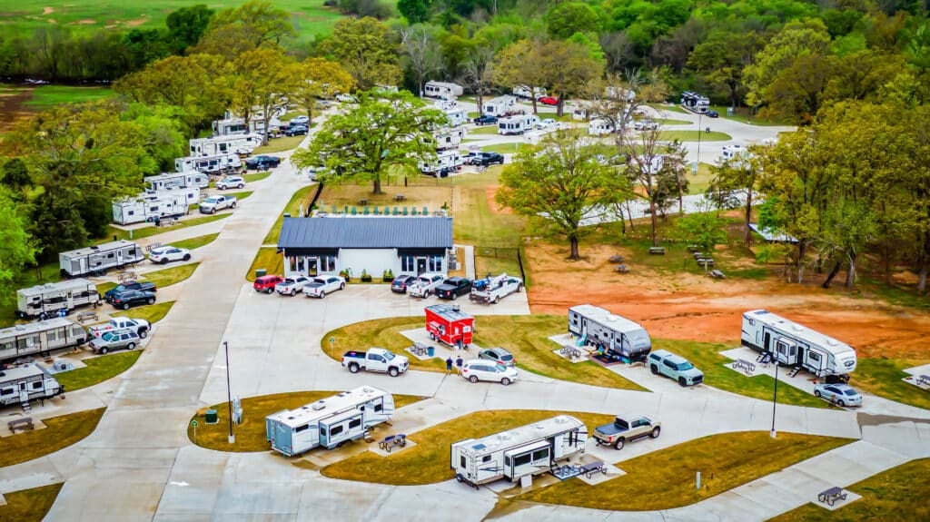long term rv park near sulphur springs tx