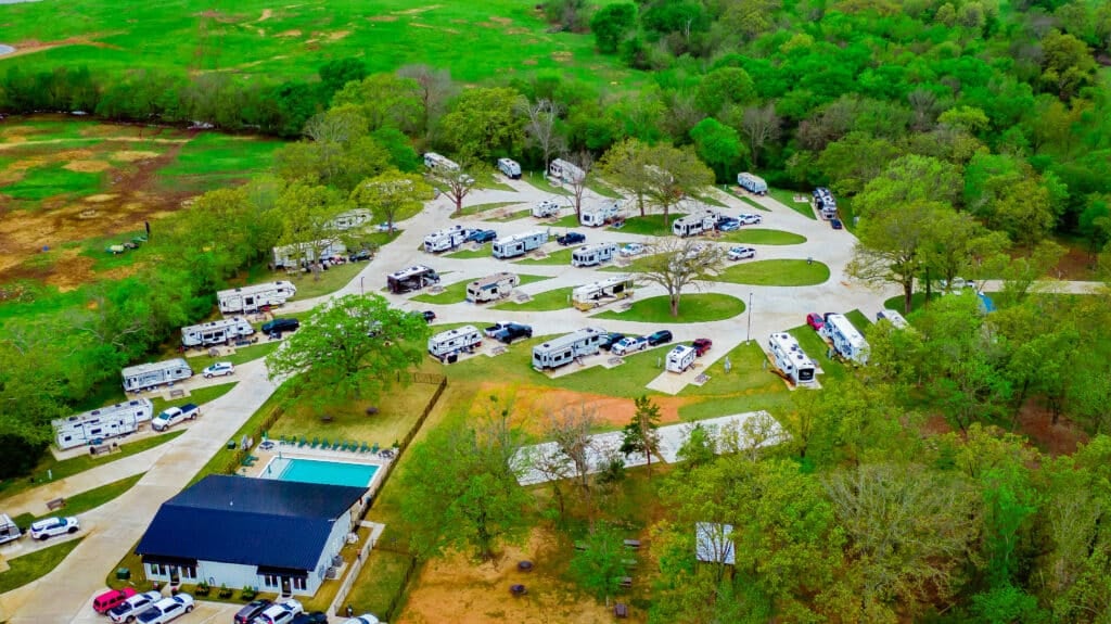rv park near deport tx
